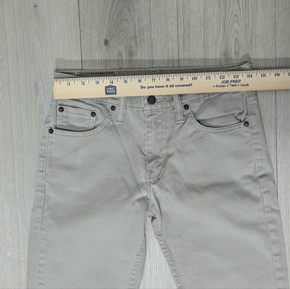 Levi's 511 tan sz 29x30 men's jeans straight leg - Picture 6 of 7